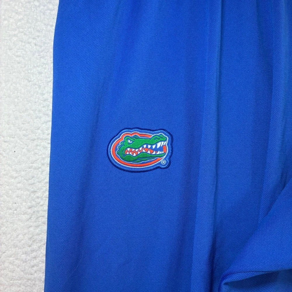 Jordan‎ Florida Gators Track Pants Men 2XL Blue Ankle Zip Drawstring Taper Sweat